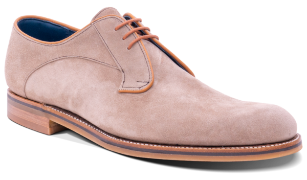 Derby - Parchment Suede